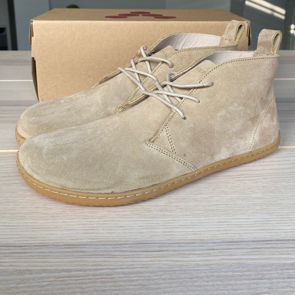 🔥NEW EU41 Vivobarefoot Suede Dress Shoes